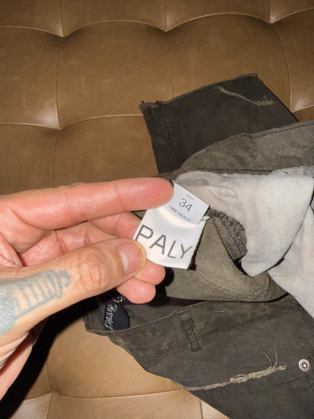 Paly Hollywood Sinned 4 nothing waxed canvas shorts Size US 34 / EU 50 - 8 Thumbnail