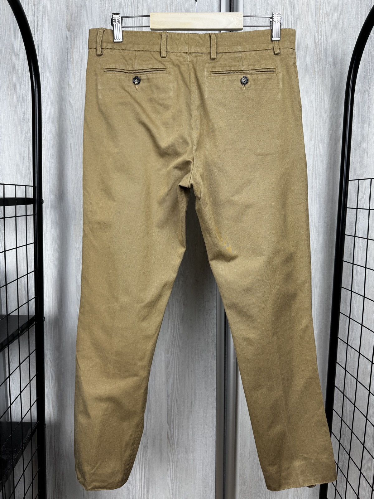 April 77 April 77 beige chino straight pants vintage basic Size US 32 / EU 48 - 8 Thumbnail