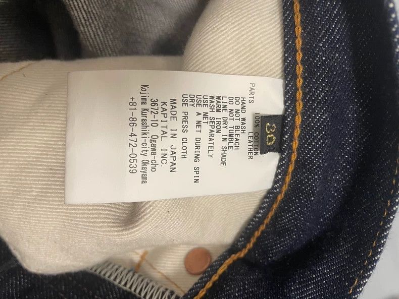 Kapital Kapital Kapital Bone jeans-2507 Size US 30 / EU 46 - 6 Thumbnail