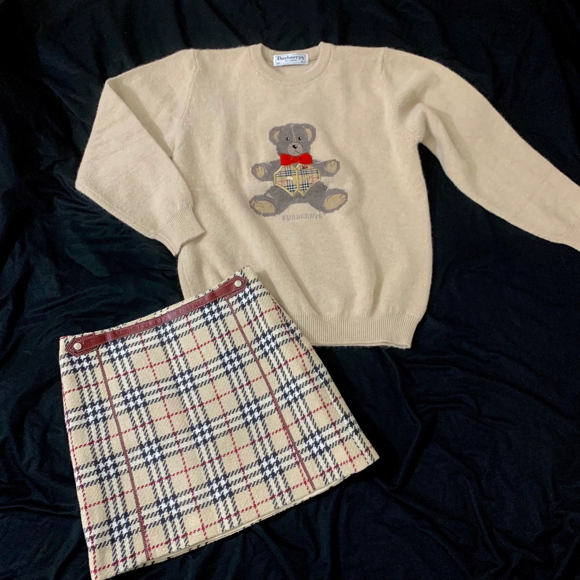 Burberry Vintage Plaid Skirt - dmc