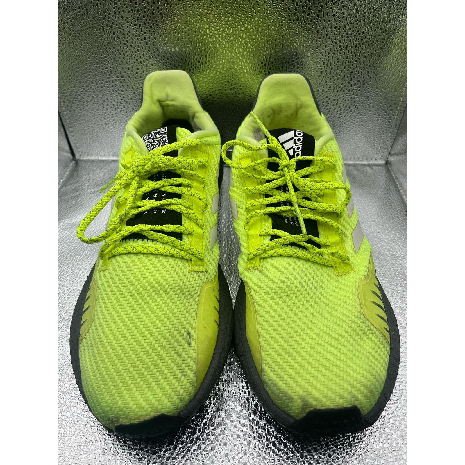 Adidas Adidas PulseBoost HD Winter Solar Yellow Grey Sneakers USED Size US 12 / EU 45 - 5 Thumbnail