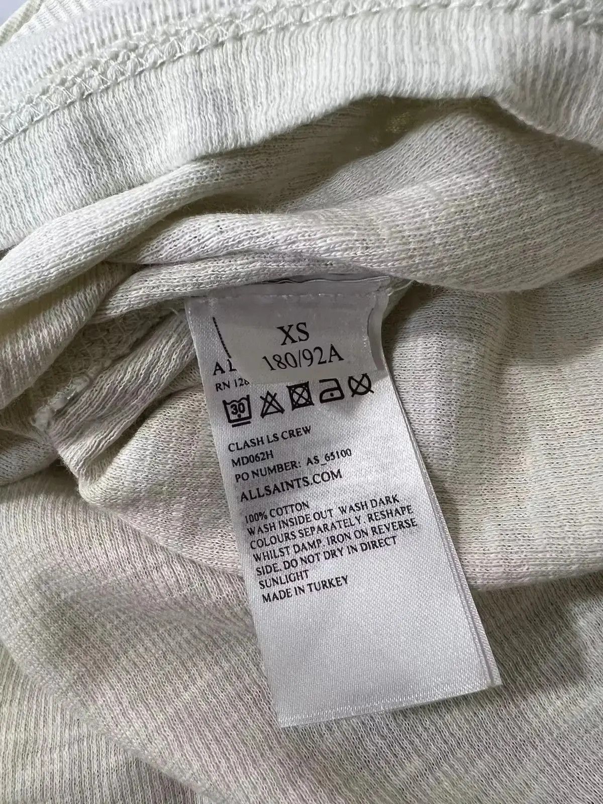 Allsaints × Japanese Brand All Saints Clash LS Crew Size US XL / EU 56 / 4 - 5 Thumbnail