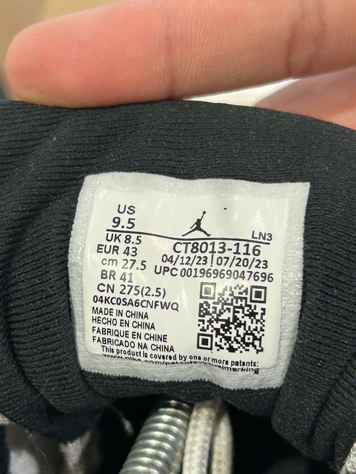 Jordan Brand Jordan 12 cherry Size US 9.5 / EU 42-43 - 11 Thumbnail