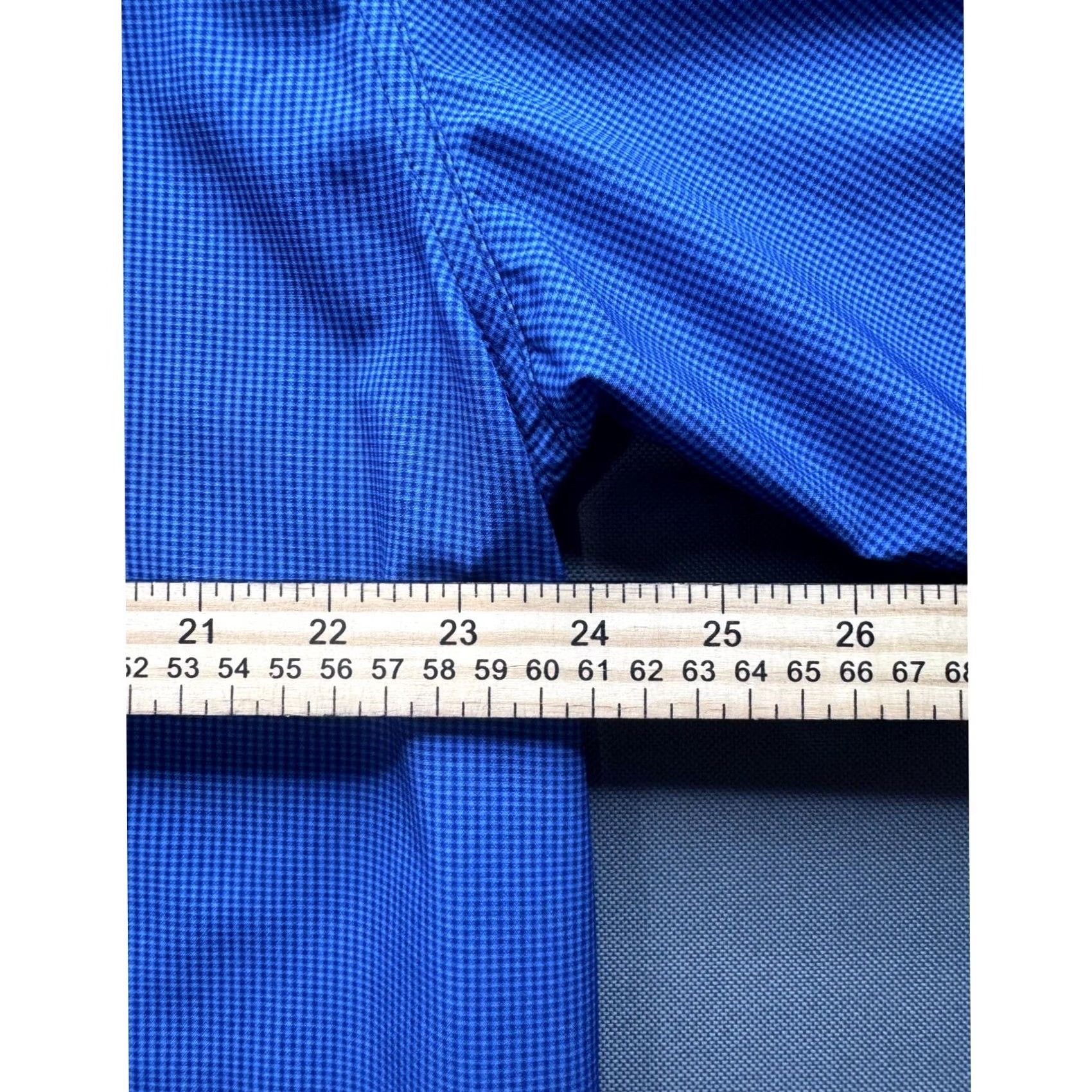 Vintage Drake Clothing Company Blue Gingham Short Sleeve Button Up Shirt Men L Size US L / EU 52-54 / 3 - 5 Thumbnail