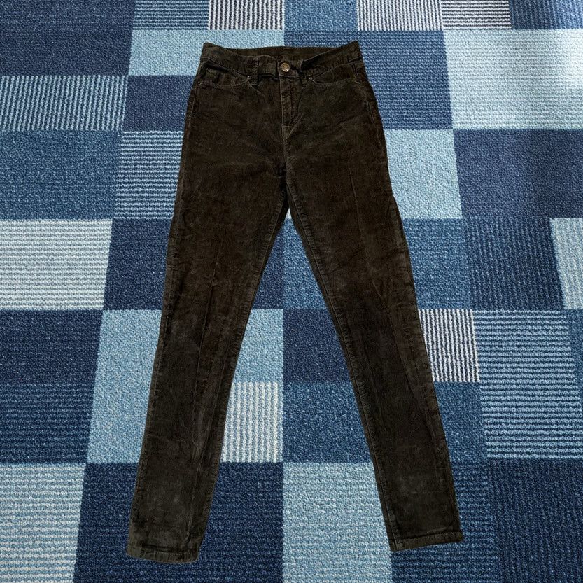 Bdg VINTAGE BDG Urban Outfitters Twig High Rise Corduroy Pants Green Womens 26W Skinny Straightened Size 26" / US 2 / IT 38 - 1 Thumbnail