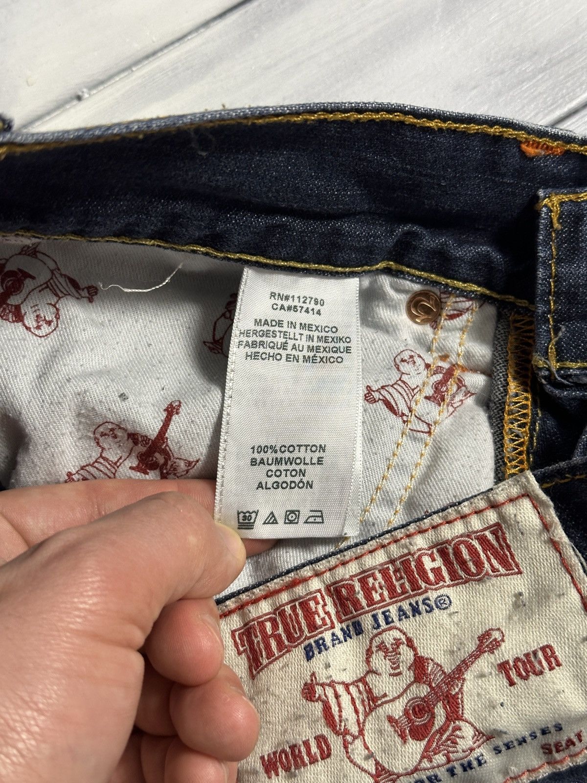 True Religion Rare Vintage Jeans True Religion Japan Y2K Style. Size US 30 / EU 46 - 11 Thumbnail