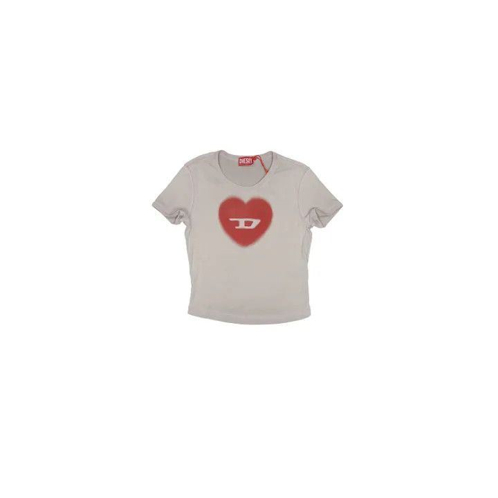 Diesel Short Sleeve Graphic Tee for Women 0079