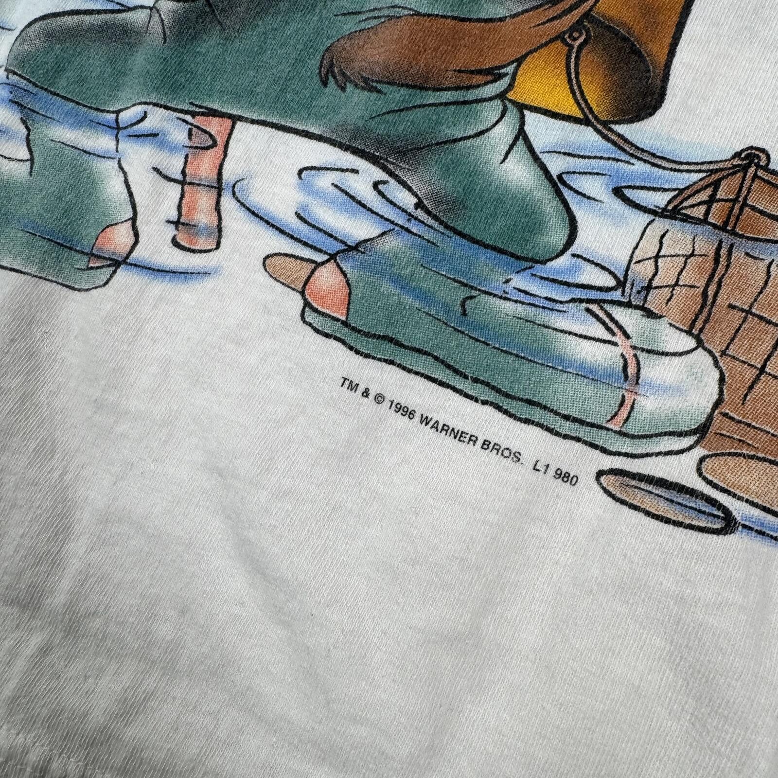 Other Vintage 90s Tazmanian Devil Looney Tunes Cartoon Tee Size US L / EU 52-54 / 3 - 8 Thumbnail