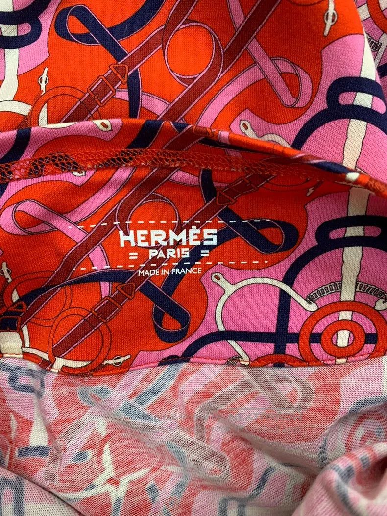 Hermes Hermes Red long-sleeve dress Size XXS / US 00 / IT 34 - 4 Thumbnail