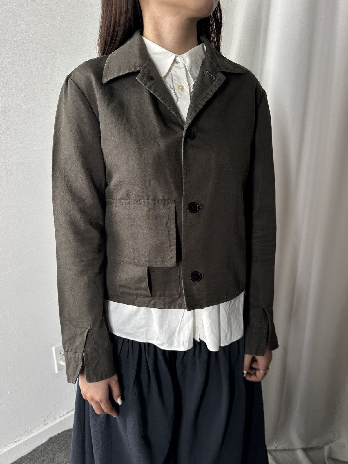 Yohji Yamamoto Yohji Yamamoto Single Pocket Jacket Size M / US 6-8 / IT 42-44 - 1 Thumbnail