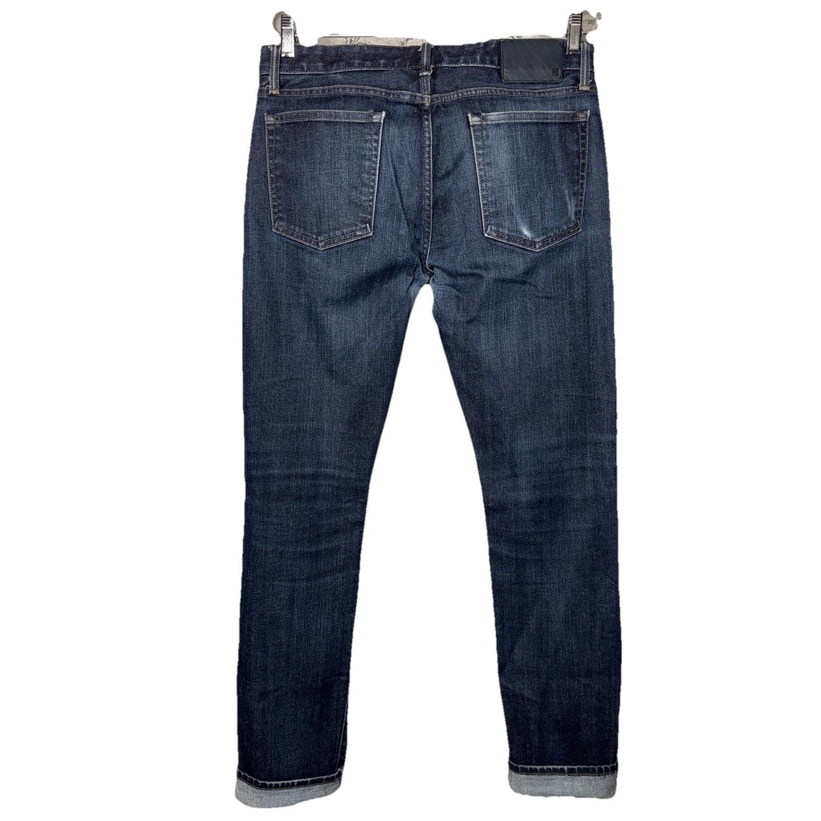 Bonobos BONOBOS Japanese Selvedge Stretch Denim Slim Blue Medium Size US 31 - 3 Thumbnail