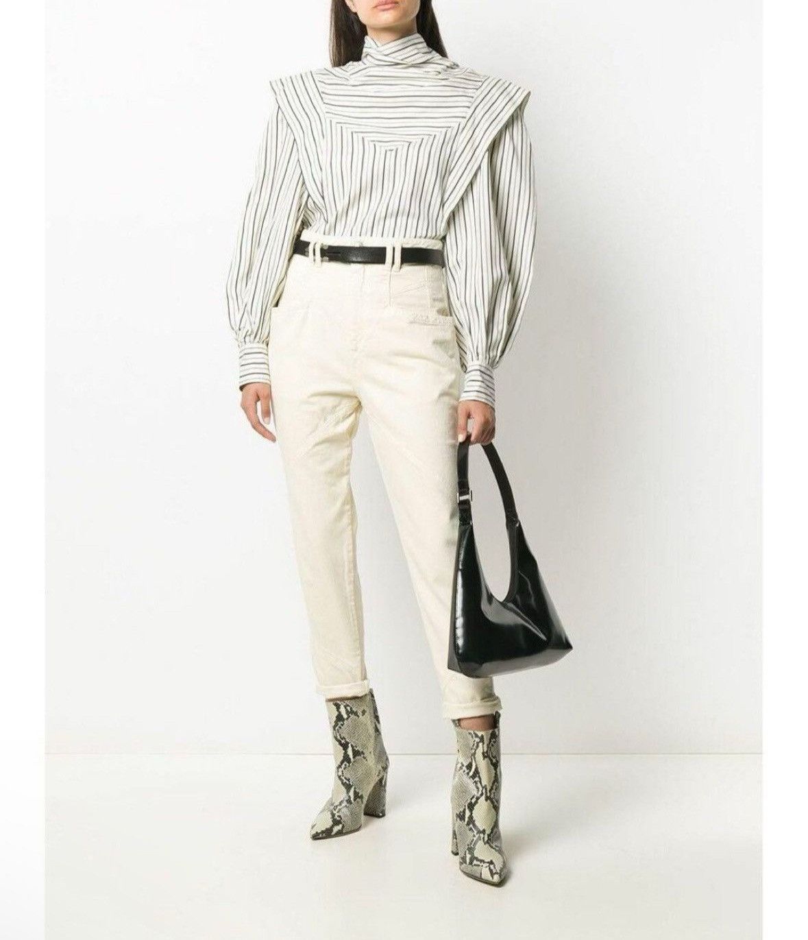 Isabel Marant ISABEL MARANT Nadeloisa High-Rise Jeans Size 25" / US 0 / IT 36 - 1 Thumbnail