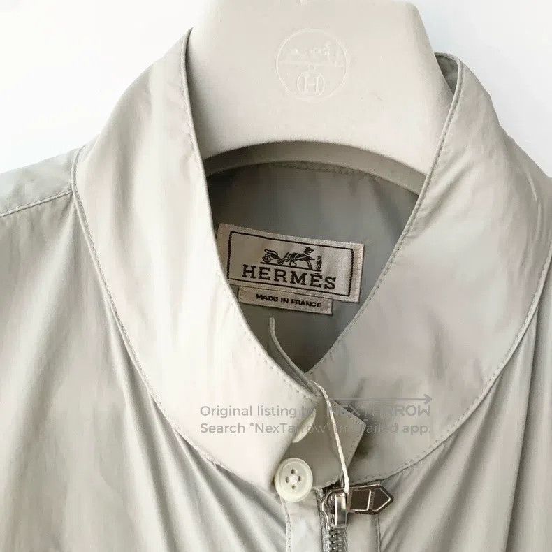Hermes Hermes Men's Thin Short Sleeve Zip-Up Jacket Size US S / EU 44-46 / 1 - 5 Thumbnail