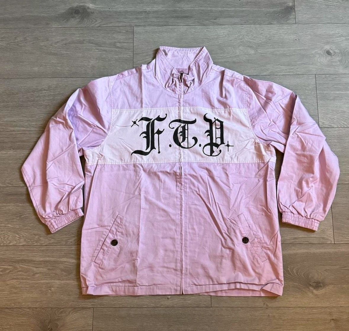 Fuck The Population FTP pink zip up Size US XL / EU 56 / 4 - 2 Thumbnail