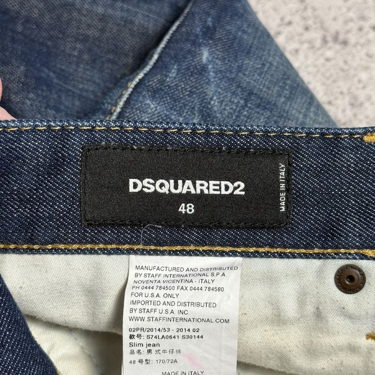 Dsquared2 Dsquared2 Distressed Slim Fit Jeans Size US 32 / EU 48 - 15 Thumbnail