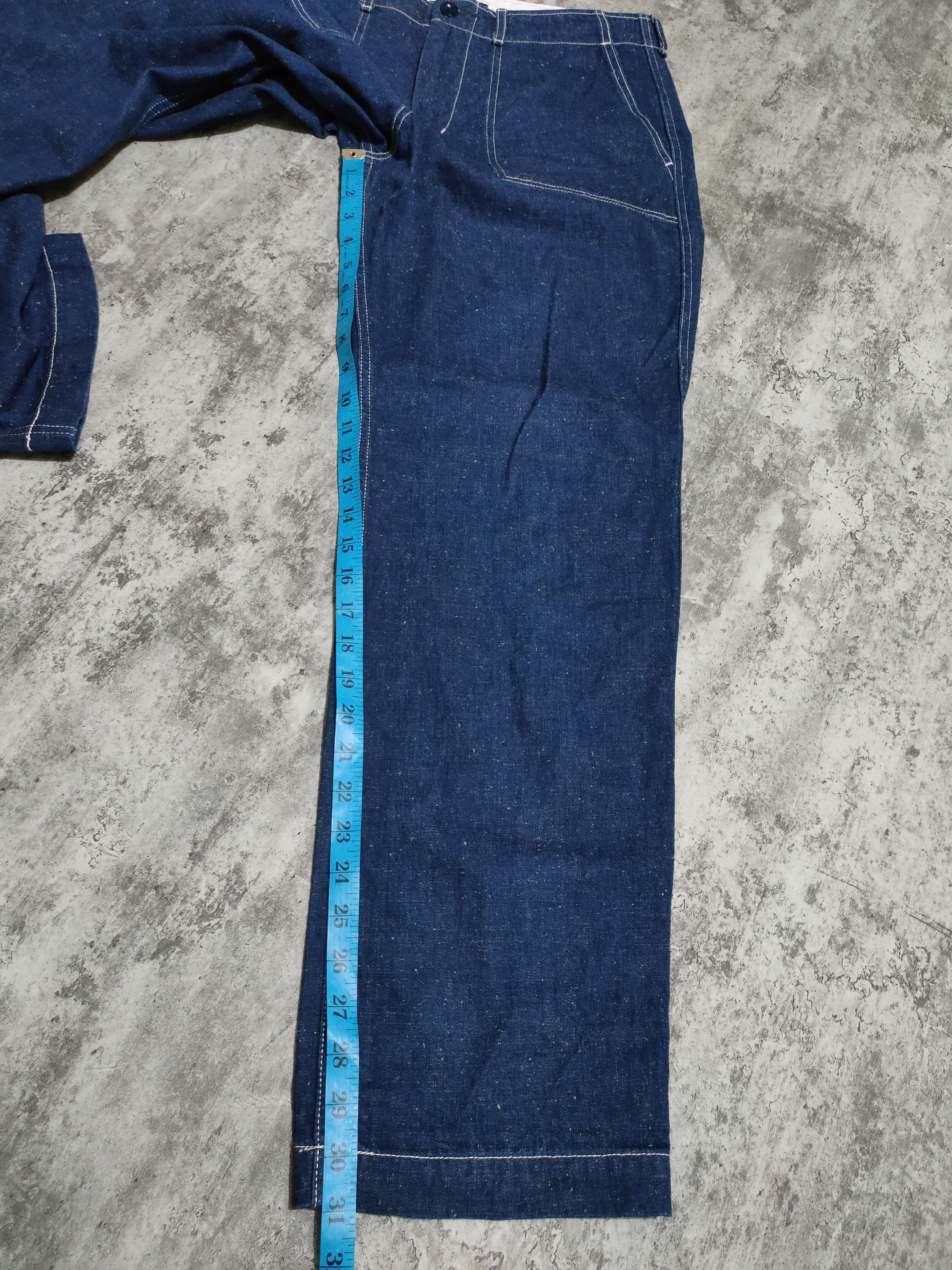 Japanese Brand × URBAN RESEARCH DOORS Urban Research Doors Carpenter Denim Pans Size US 33 - 18 Thumbnail
