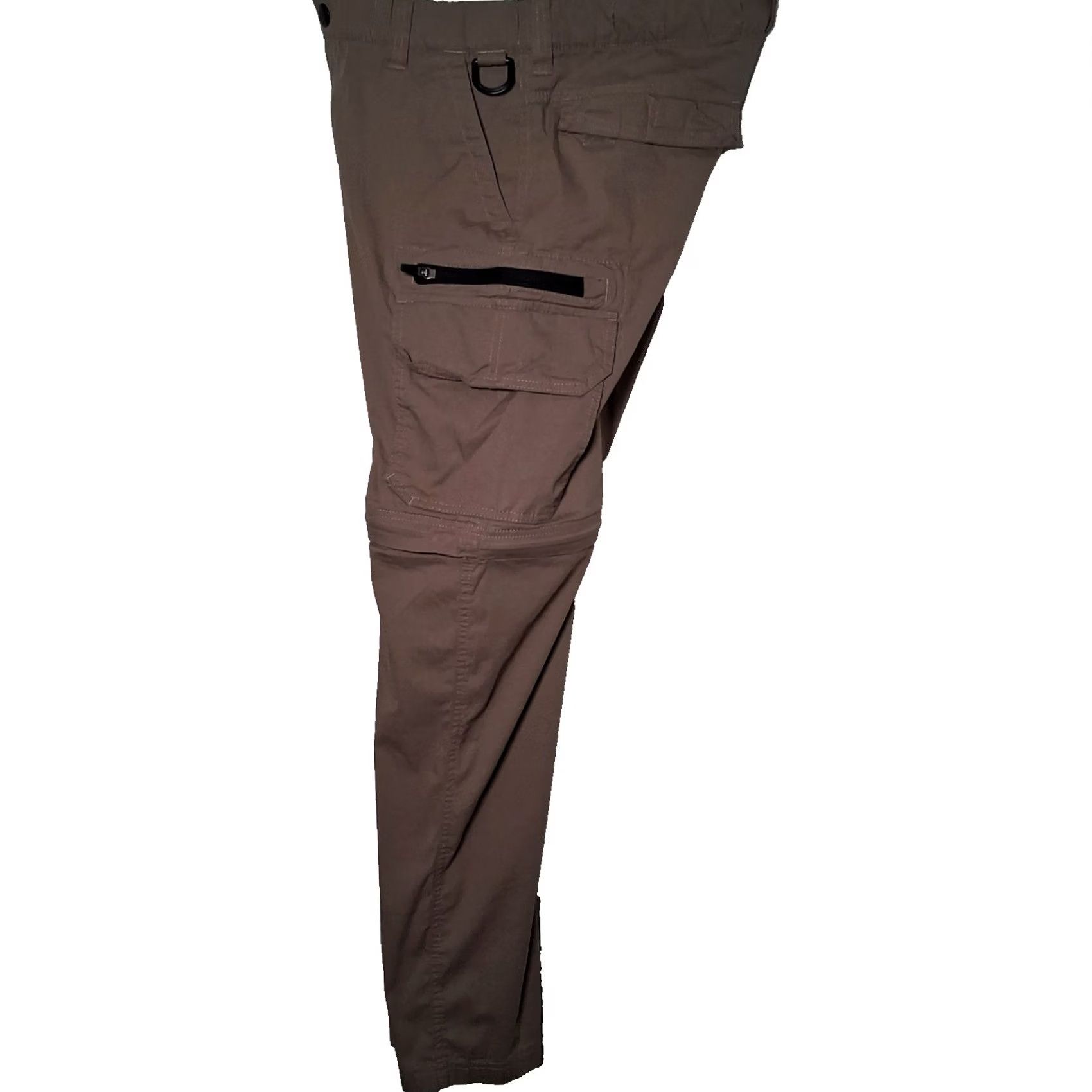 Vintage BC Clothing Co Convertible Pants Khaki Cargo Utility Hiking Hike Camp Mens 32x30 Size US 32 / EU 48 - 3 Thumbnail
