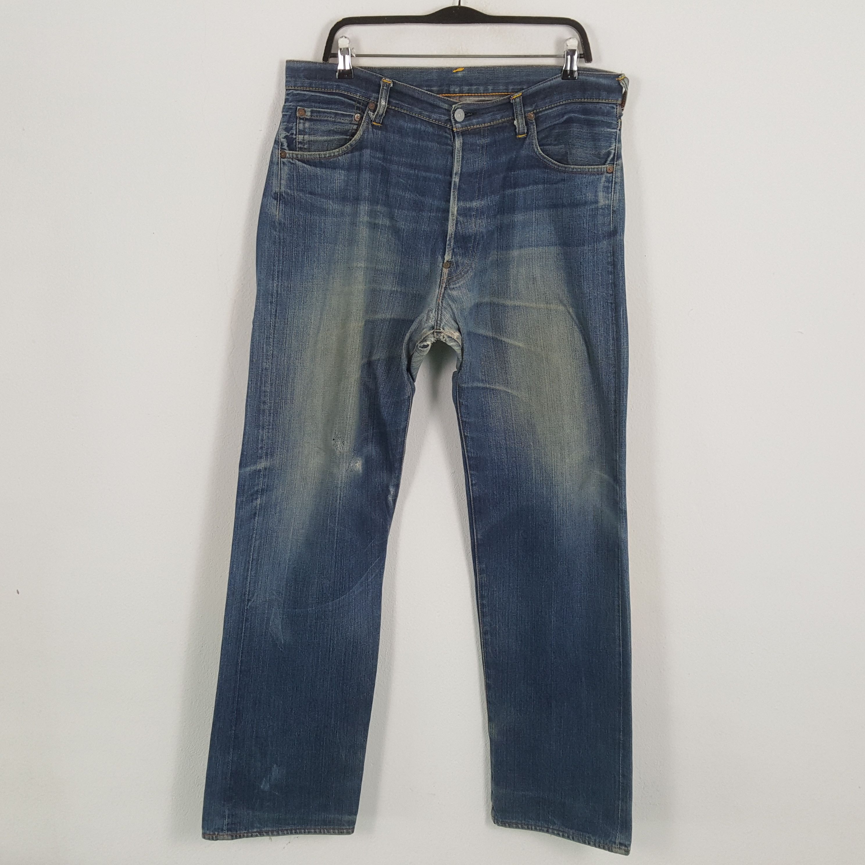 Evisu × Japanese Brand × Vintage EVISU Japanese Brand Streetwear Custom Daicock Jeans Size US 36 / EU 52 - 4 Thumbnail