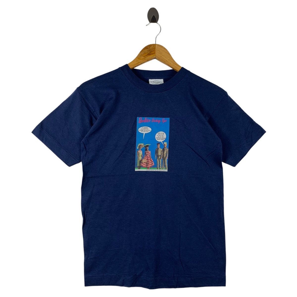 Other Vintage 90s BARBIE doll printed ad hoc tag cartoon tee Size US XS / EU 42 / 0 - 1 Thumbnail