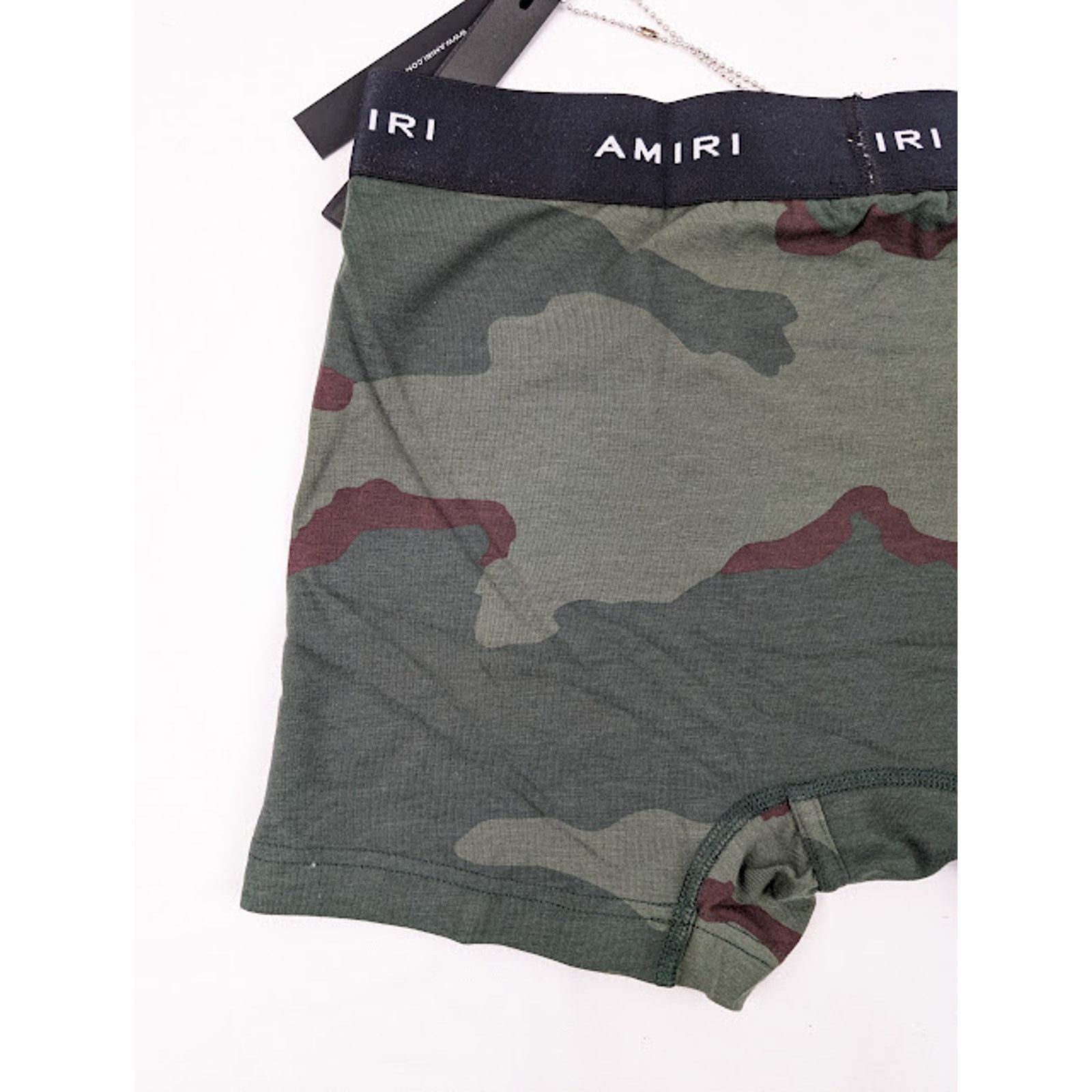 Amiri o1rshd1 Waistband Camo Boxer Short in Orange/Black Size US 30 / EU 46 - 11 Thumbnail