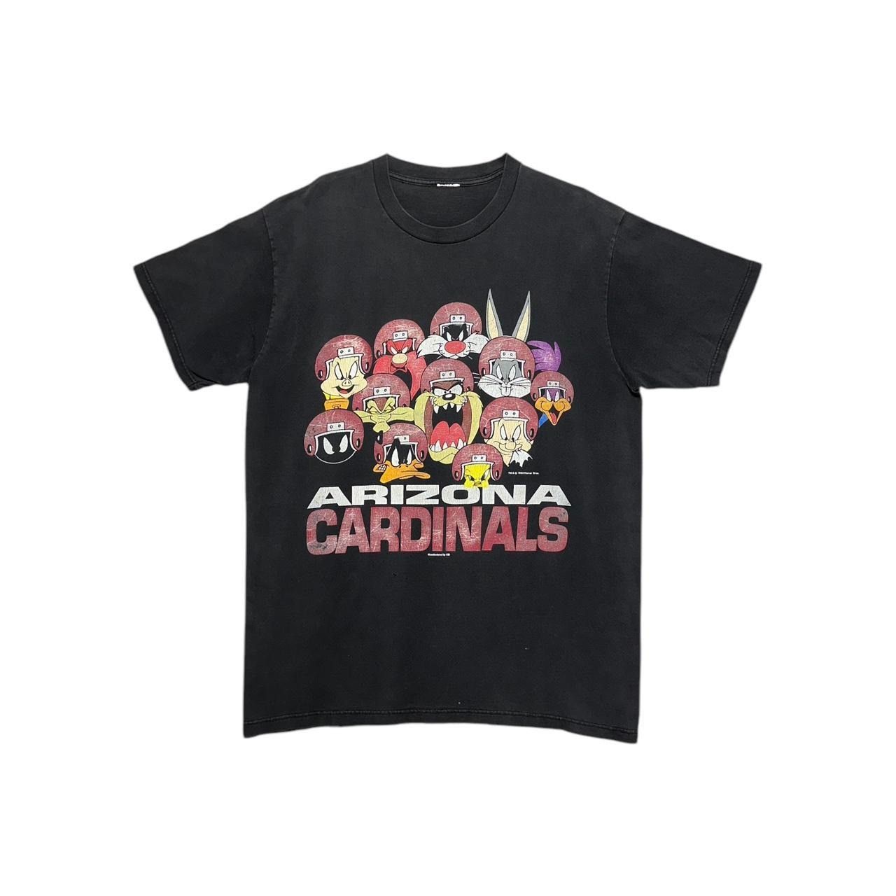NFL × Vintage × Warner Bros Vintage Arizona Cardinals Looney Tunes Character Helmets T-S Size US L / EU 52-54 / 3 - 1 Thumbnail