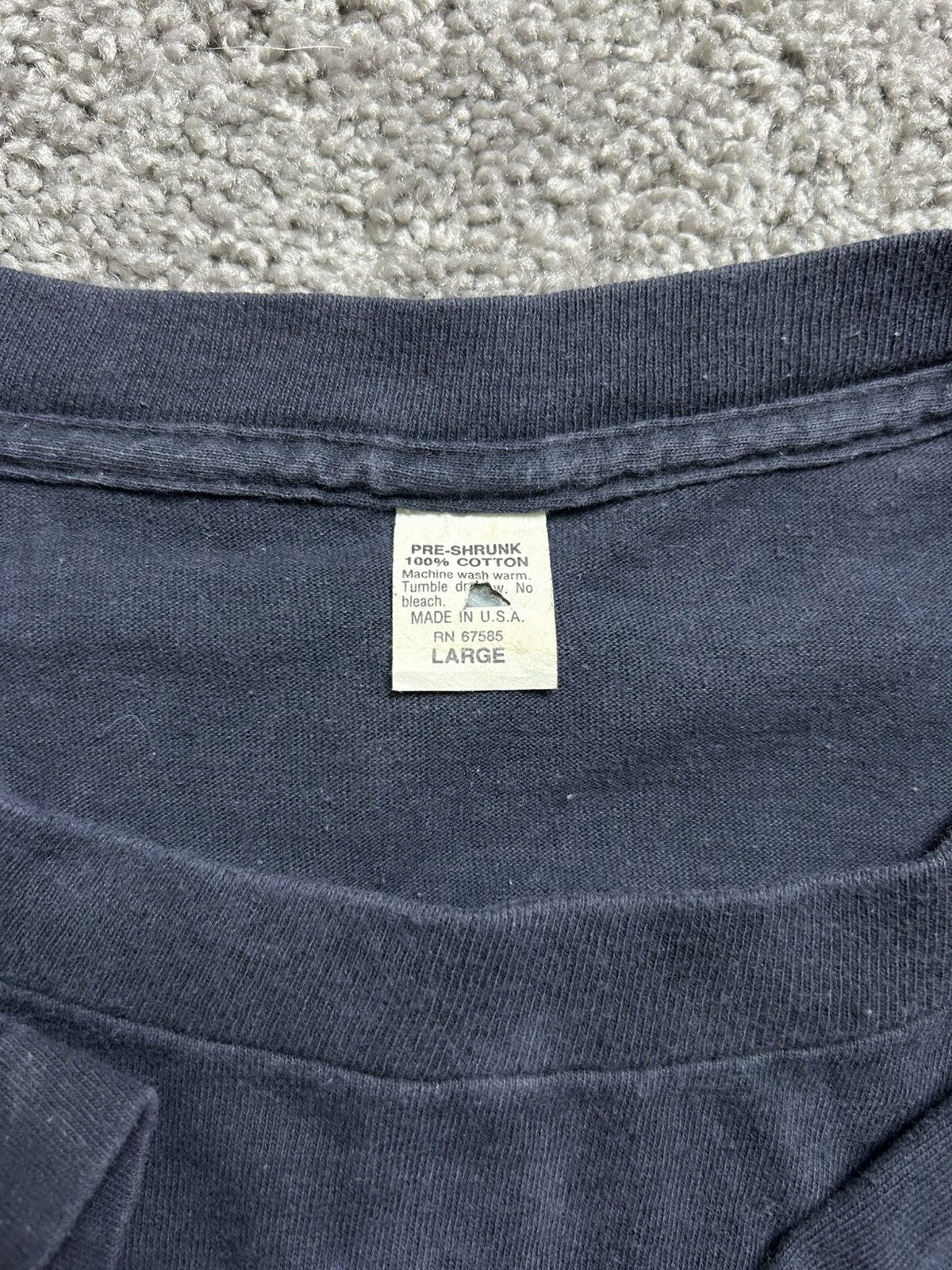 Vintage Vintage 90s Star Trek The Next Generation Tee USA Single Size US L / EU 52-54 / 3 - 6 Thumbnail