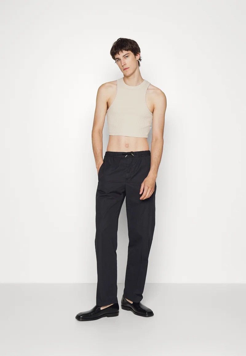 Han Kjobenhavn !DS! SS23 Han Kjobenhavn Cropped Racer Beige Top Size US L / EU 52-54 / 3 - 3 Thumbnail