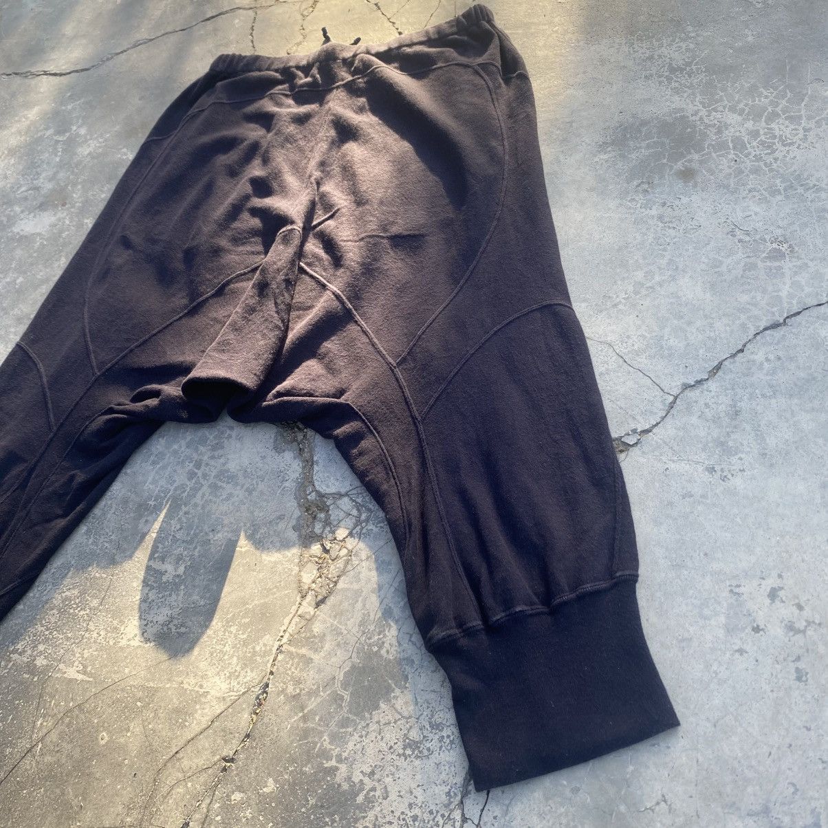 CABANE de ZUCCa Cabane de Zucca (Issey Miyake) Drop Crotch Cotton Sweatpants Size US 32 / EU 48 - 5 Thumbnail