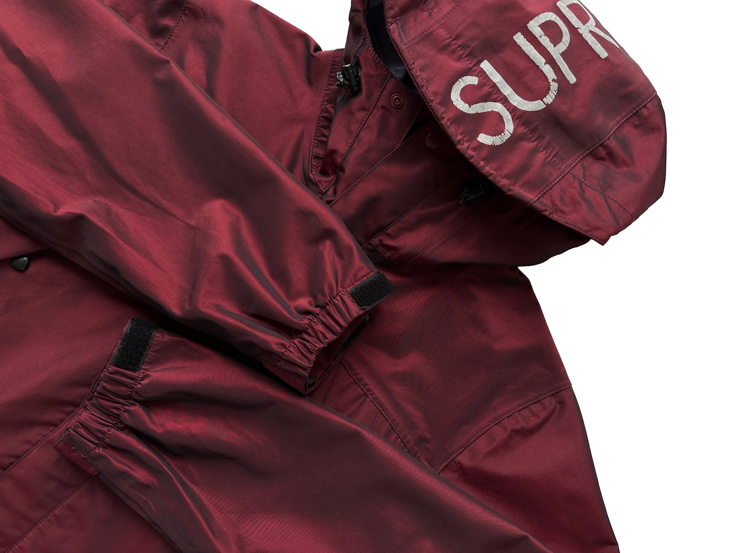 Supreme Supreme Red Shimmer Waterproof Breathable shall jacket Size US S / EU 44-46 / 1 - 6 Thumbnail
