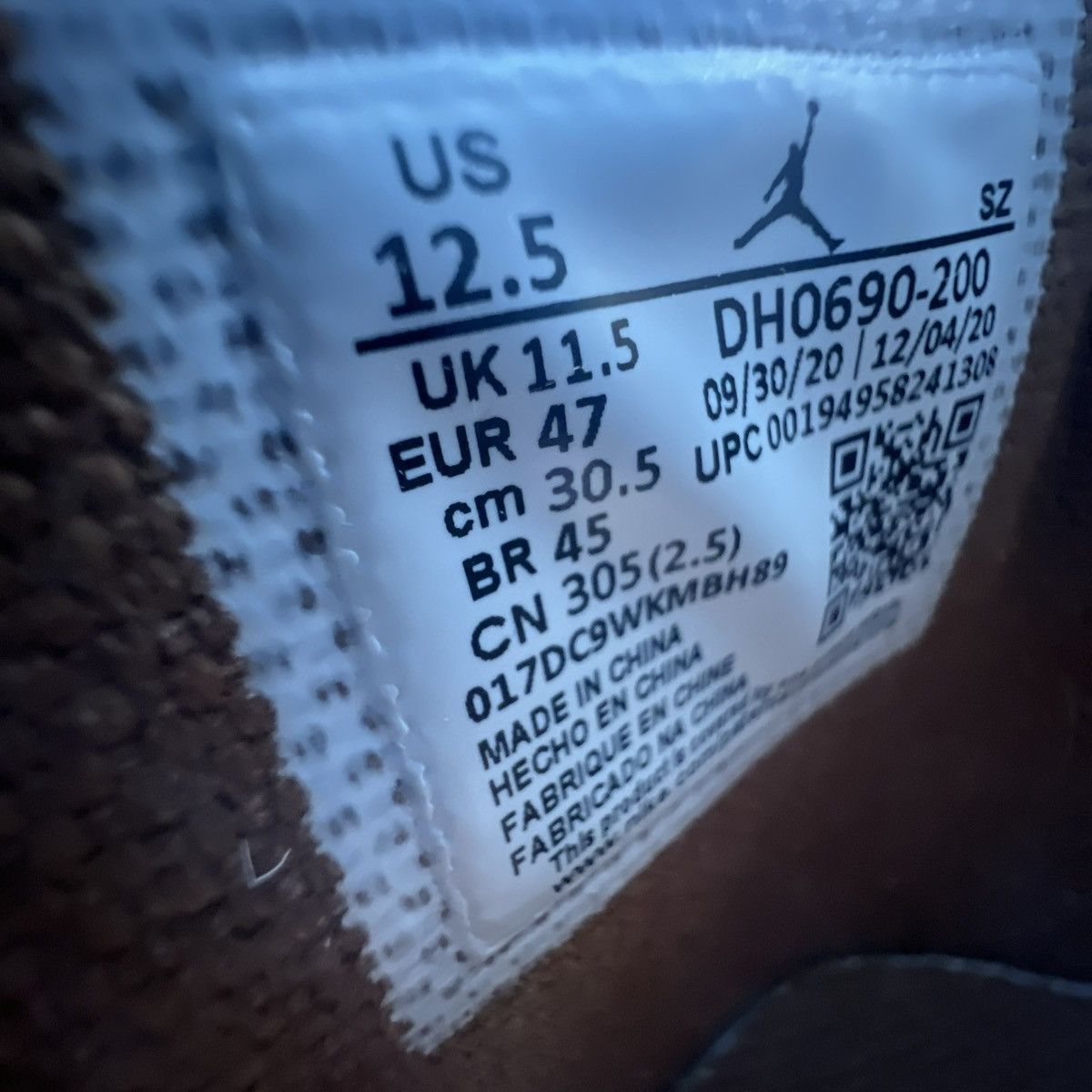 Jordan Brand Travis Scott x air Jordan 6 British khaki Size US 12.5 / EU 45-46 - 9 Thumbnail