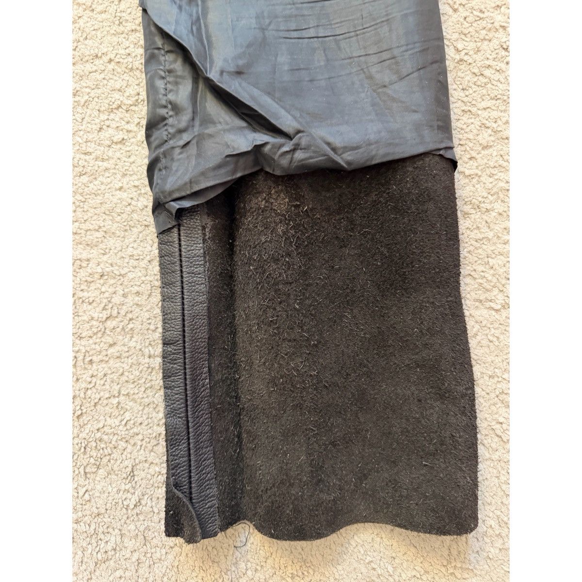 Vintage VINTAGE HIGHWAY 1 BIKER HEAVYWEIGHT LEATHER PANTS Size US 32 / EU 48 - 17 Thumbnail