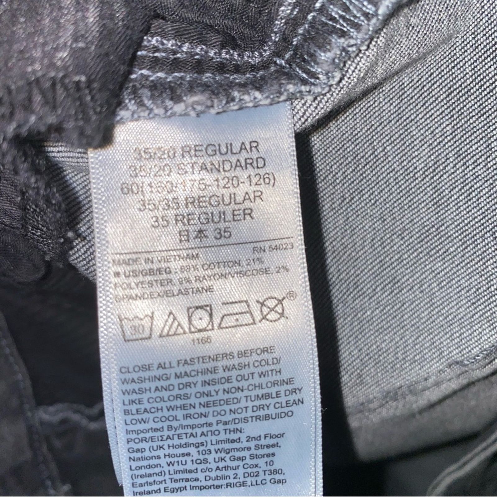 Gap Gap Universal Jegging Contoured Sky High Skinny Grey Jeans Size 42" / US 20 - 8 Thumbnail