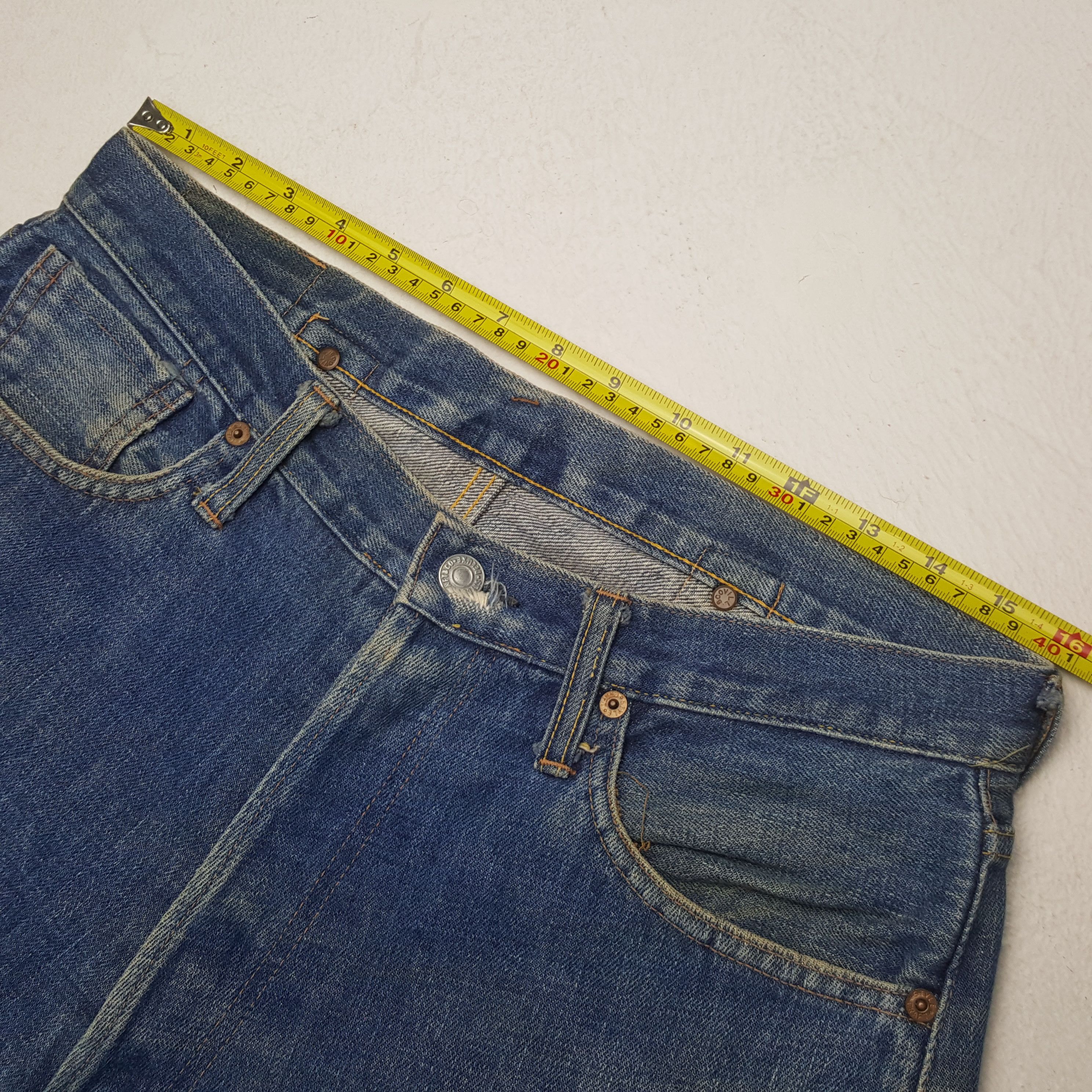 Evisu Evis Japanese Brand Streetwear Custom Daicock Jeans RR10 Size US 32 / EU 48 - 7 Thumbnail