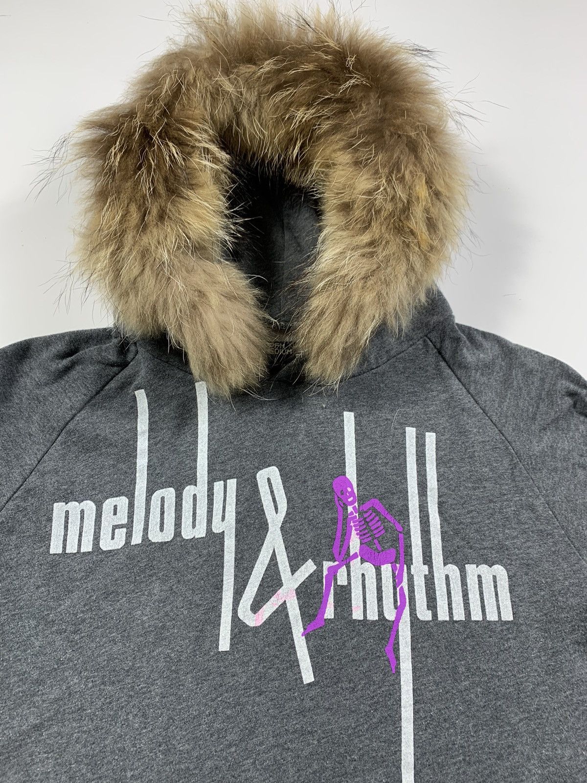 If Six Was Nine × Japanese Brand × Le Grande Bleu (L.G.B.) Japanese PPFM Fur Hoodie ifsix lgb style Size US M / EU 48-50 / 2 - 4 Thumbnail