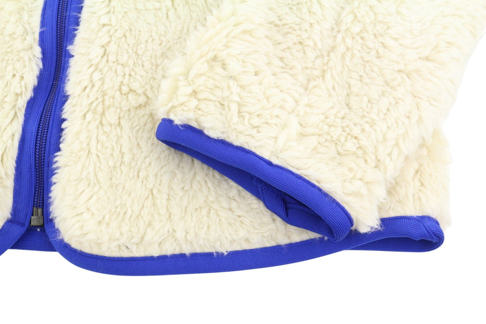 Ambush Design M Ivory Faux Fur Fleece Zip Lightweight 86771 Size US M / EU 48-50 / 2 - 7 Thumbnail