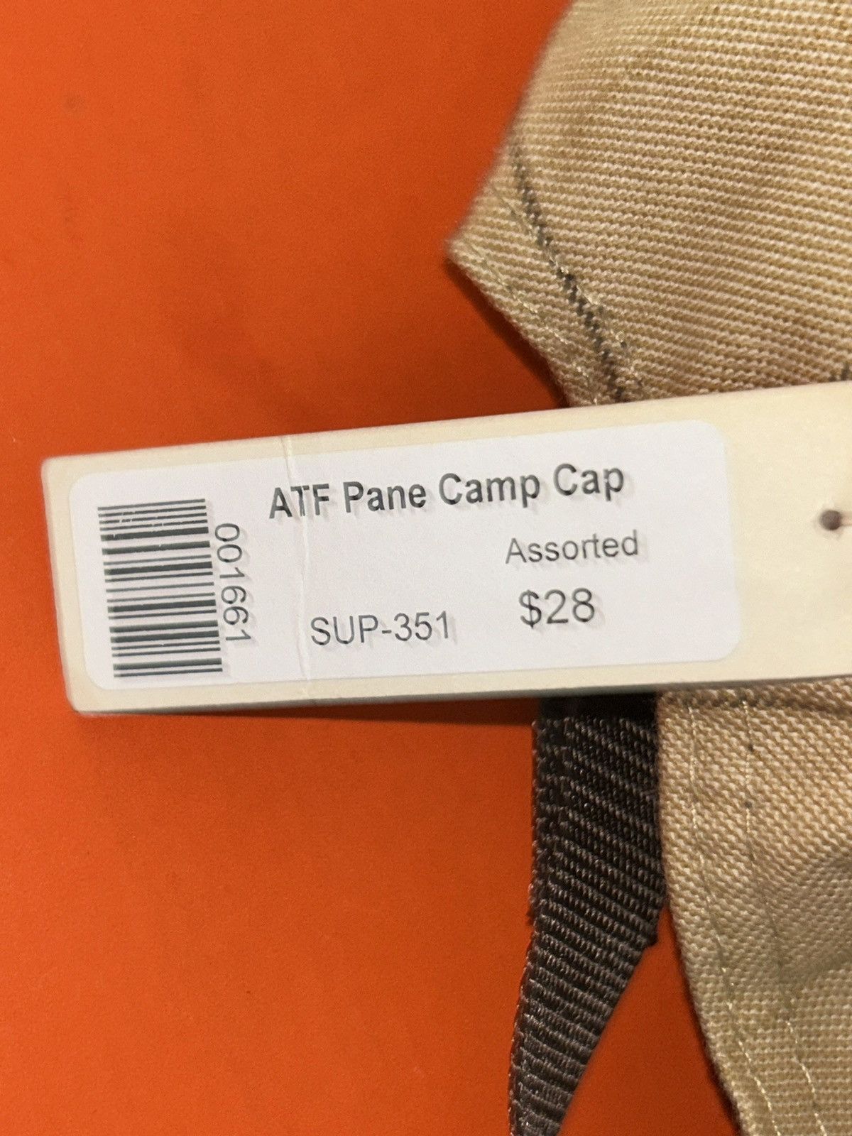Supreme Supreme Plaid ATF Pane Camp Cap 1999-2002 NEW WITH TAGS!!! Size ONE SIZE - 5 Thumbnail
