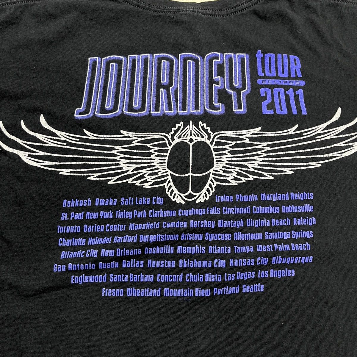 Band Tees × Vintage Journey Band T Shirt Size US S / EU 44-46 / 1 - 10 Thumbnail