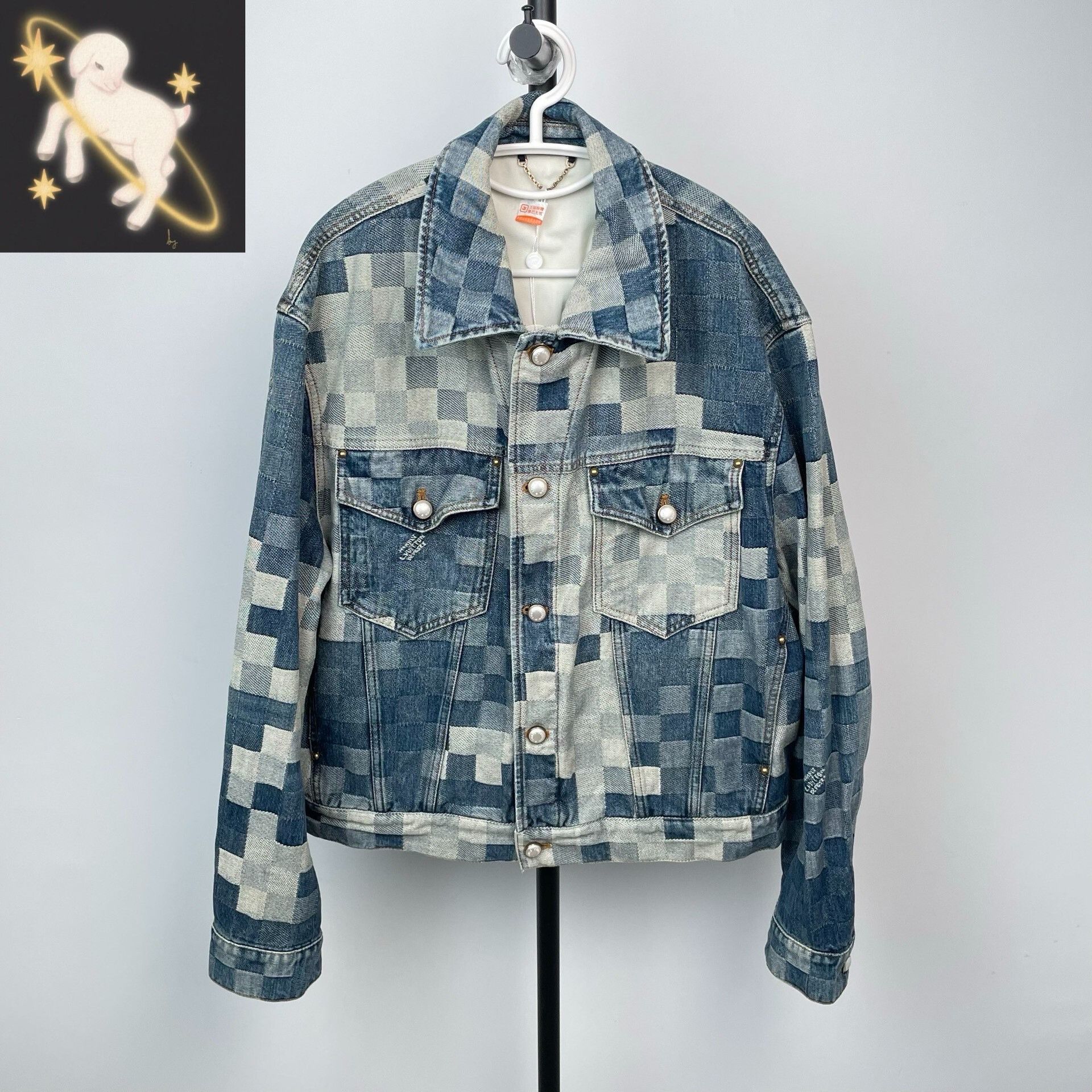 Louis Vuitton Louis Vuitton Blue Light Jacket S Men Size US S / EU 44-46 / 1 - 1 Thumbnail