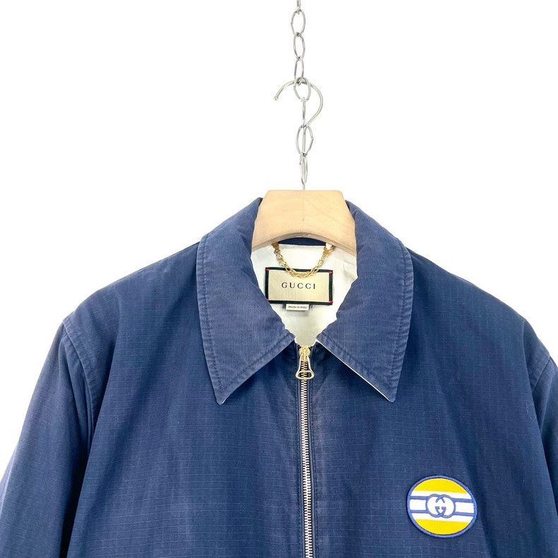 Gucci Gucci Dark blue double G-labelled jacket Size US S / EU 44-46 / 1 - 3 Thumbnail
