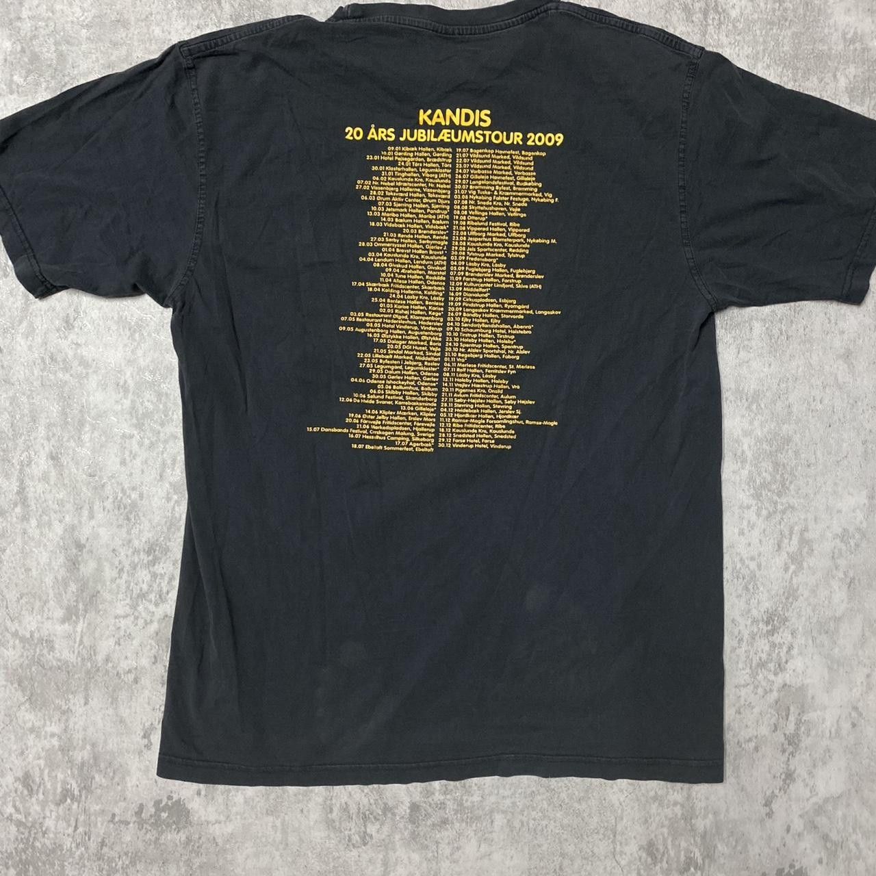Other 2002 Kandi 21 tour black cotton t-shirt bandtee Size US XXL / EU 58 / 5 - 4 Thumbnail