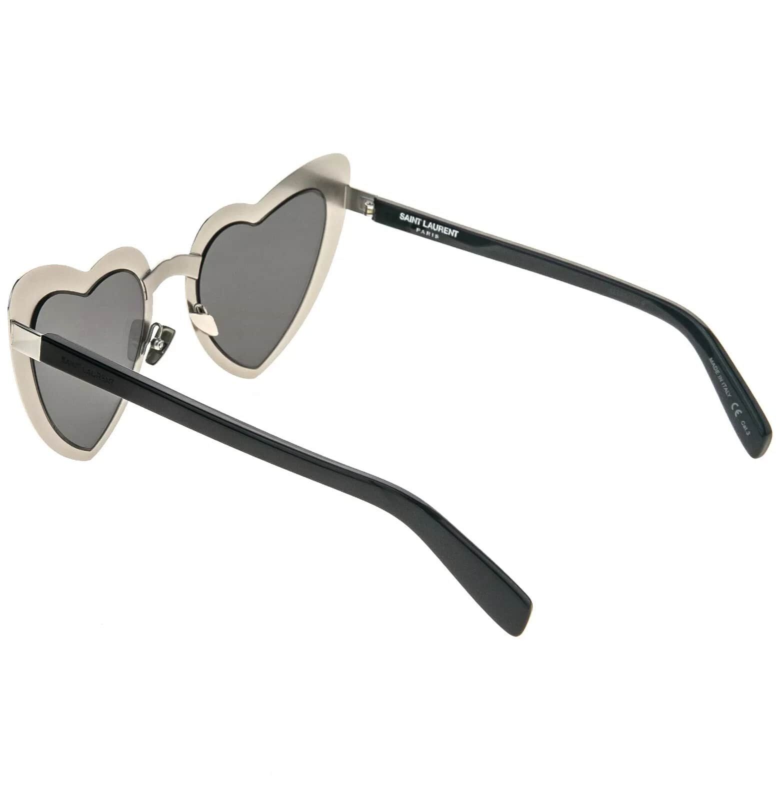 Yves Saint Laurent SAINT LAURENT LOULOU SL 196 SL196 Black Sunglasses 001 Size ONE SIZE - 6 Thumbnail