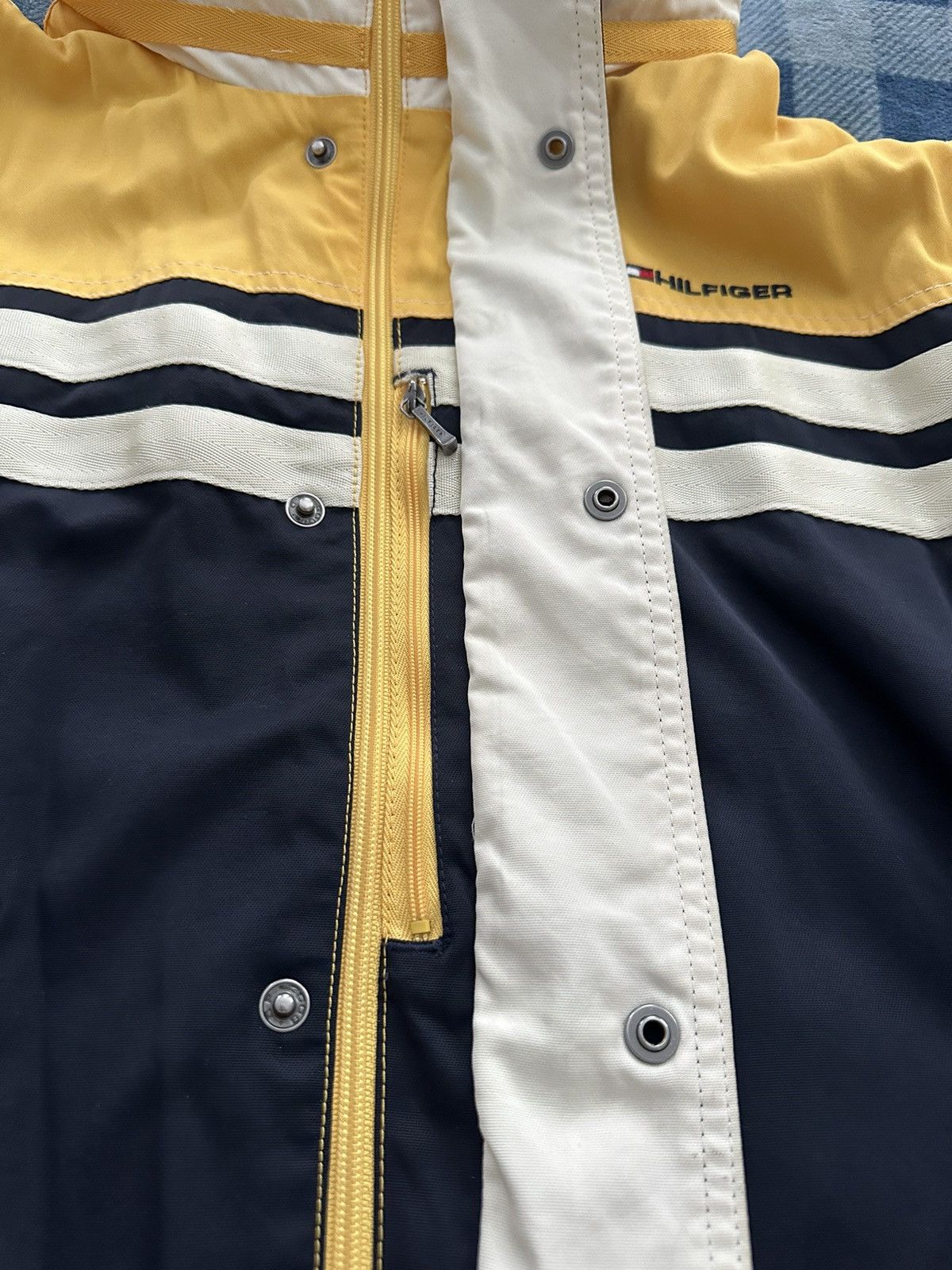 Nautical Rain Jacket w/ Hood