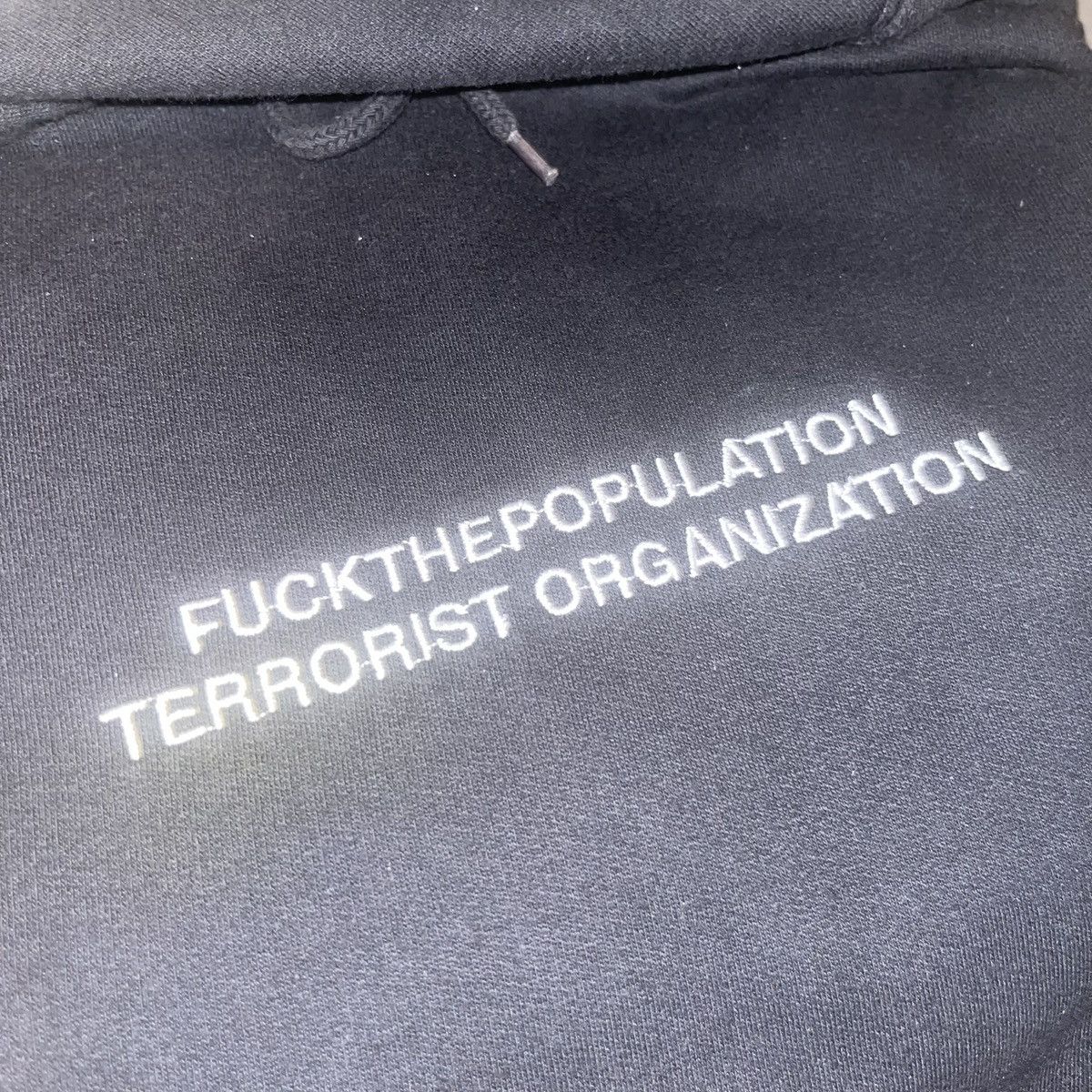 Fuck The Population Terrorist Organization Hoodie (2015) Size US M / EU 48-50 / 2 - 2 Thumbnail