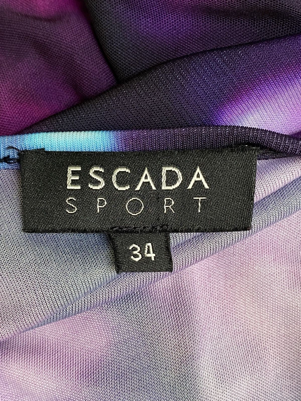 Escada Sport Escada- Sparkle Universe Midi Dress Size M / US 6-8 / IT 42-44 - 13 Thumbnail