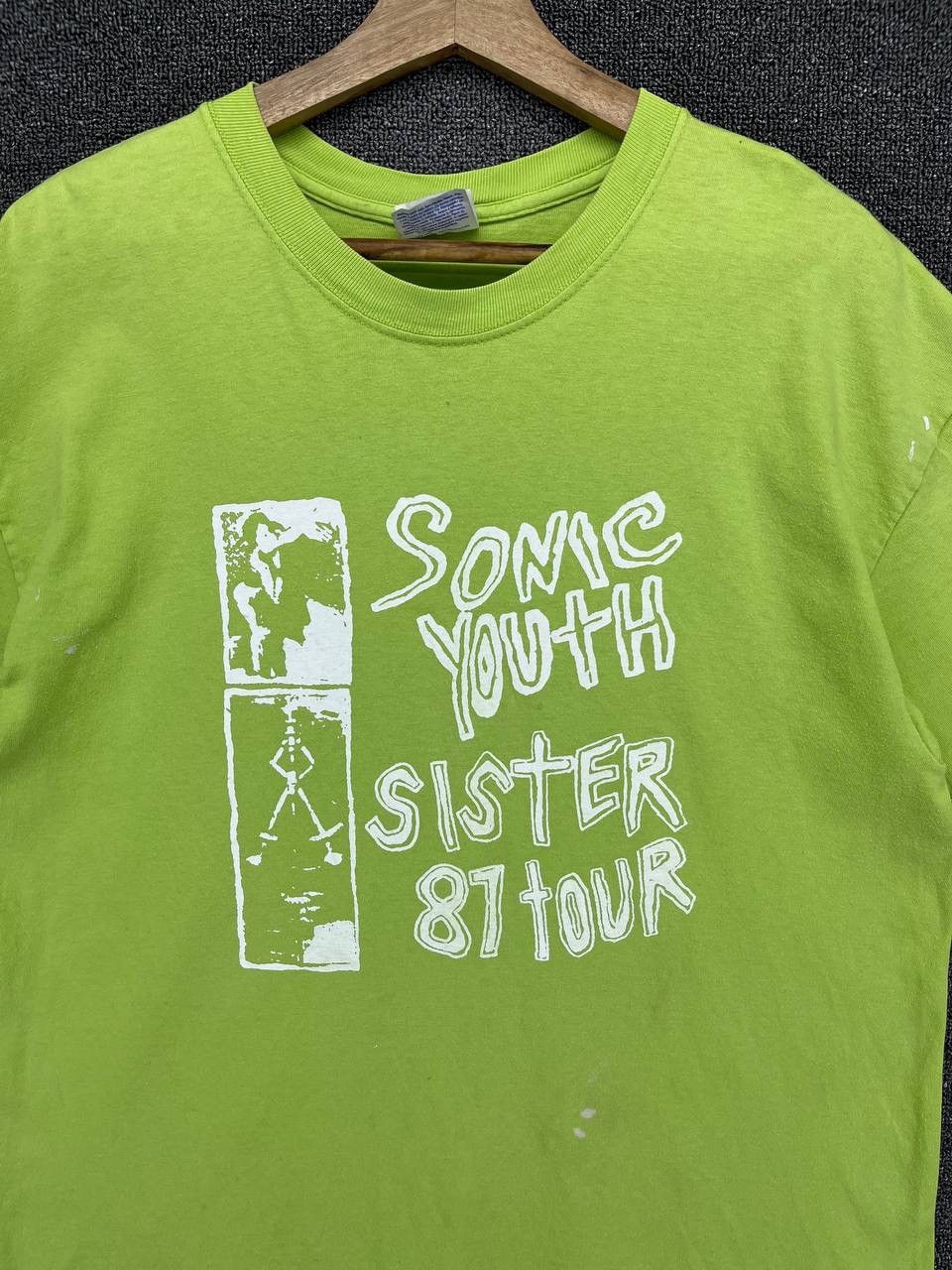 Band Tees Vintage Sonic Youth Punk Rock Band Tees T Shirts Size US M / EU 48-50 / 2 - 5 Thumbnail
