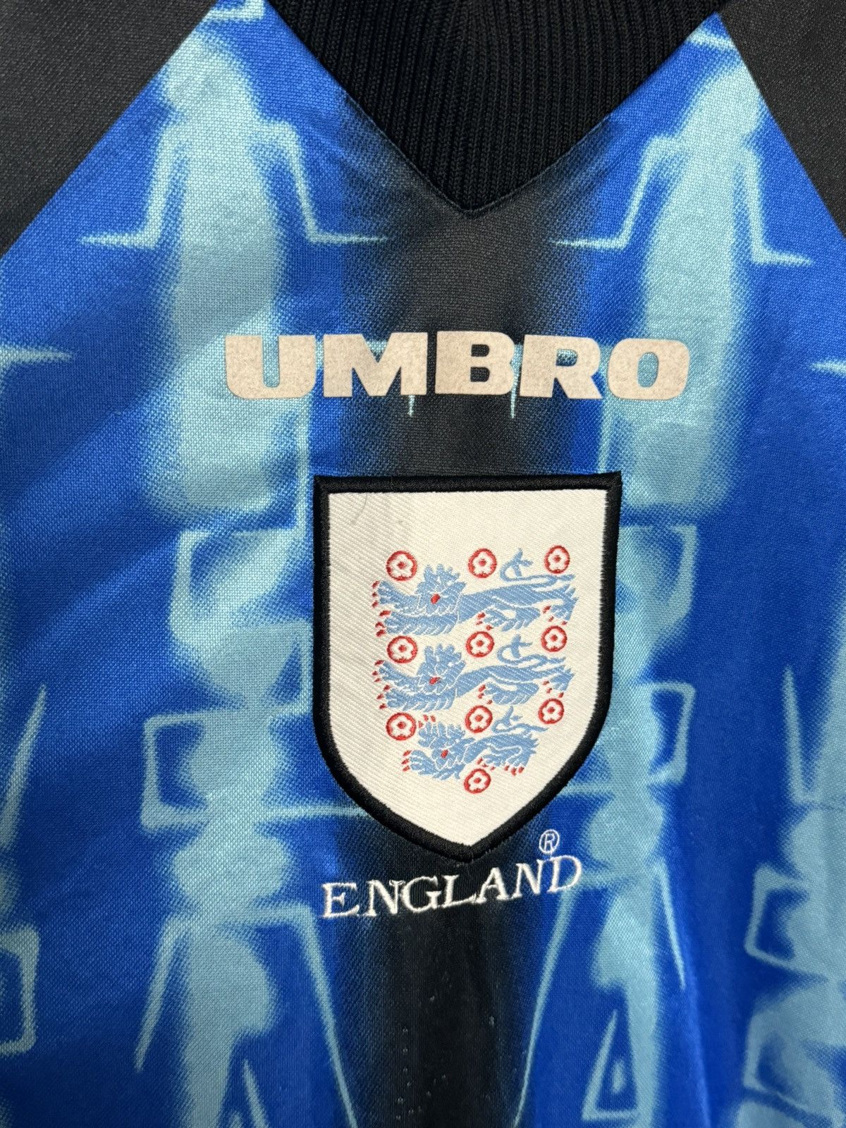 Umbro England National Team 96/98 Goalkeeper Football Jersey Size US M / EU 48-50 / 2 - 3 Thumbnail
