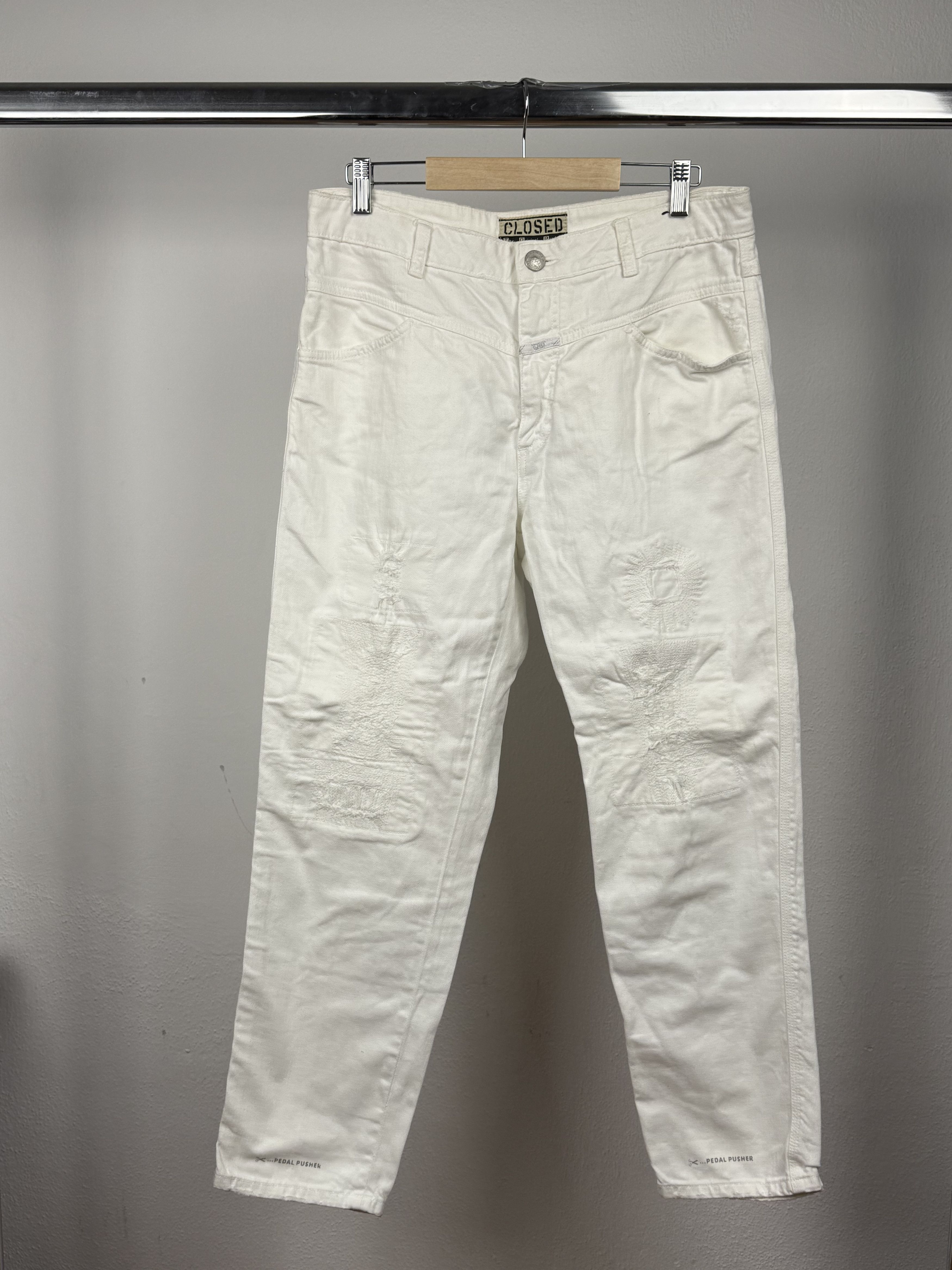 CLOSED MFG Girbaud Closed Pedal Pusher jeans Size 34" / US 12 / IT 48 - 1 Thumbnail