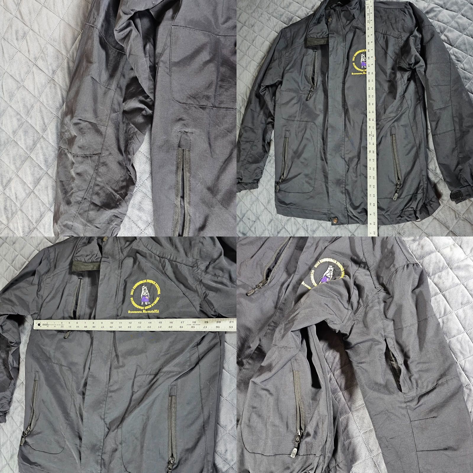 Port Authority Port Authority Jacket Soft Shell Black Full Zip High Neck Size S Pockets Men's Regular Size US S / EU 44-46 / 1 - 8 Thumbnail