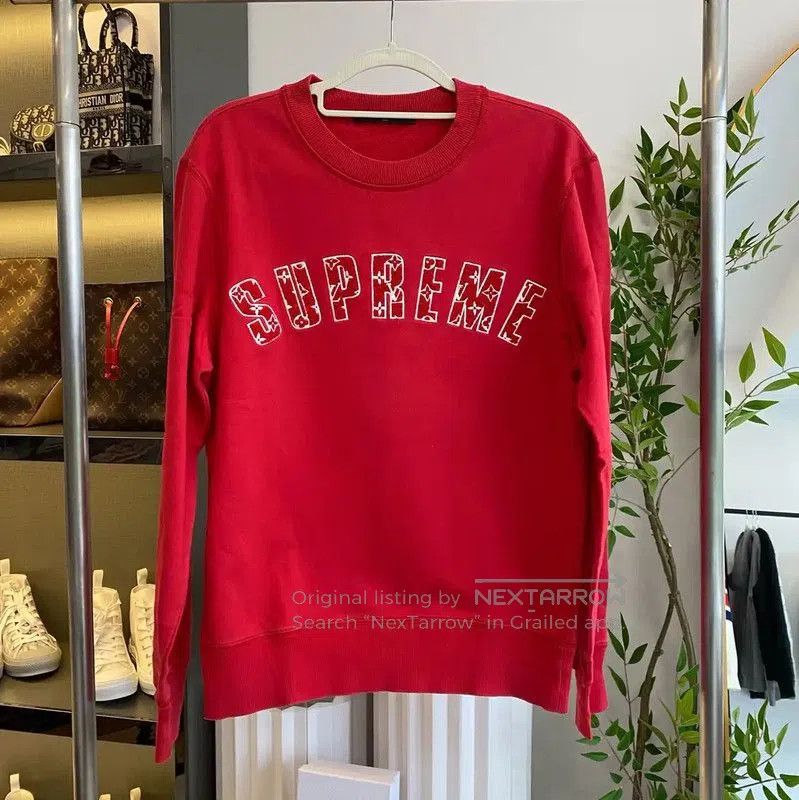 Louis Vuitton Louis Vuitton Red Cotton Men's Hoodie . Size US XS / EU 42 / 0 - 1 Thumbnail