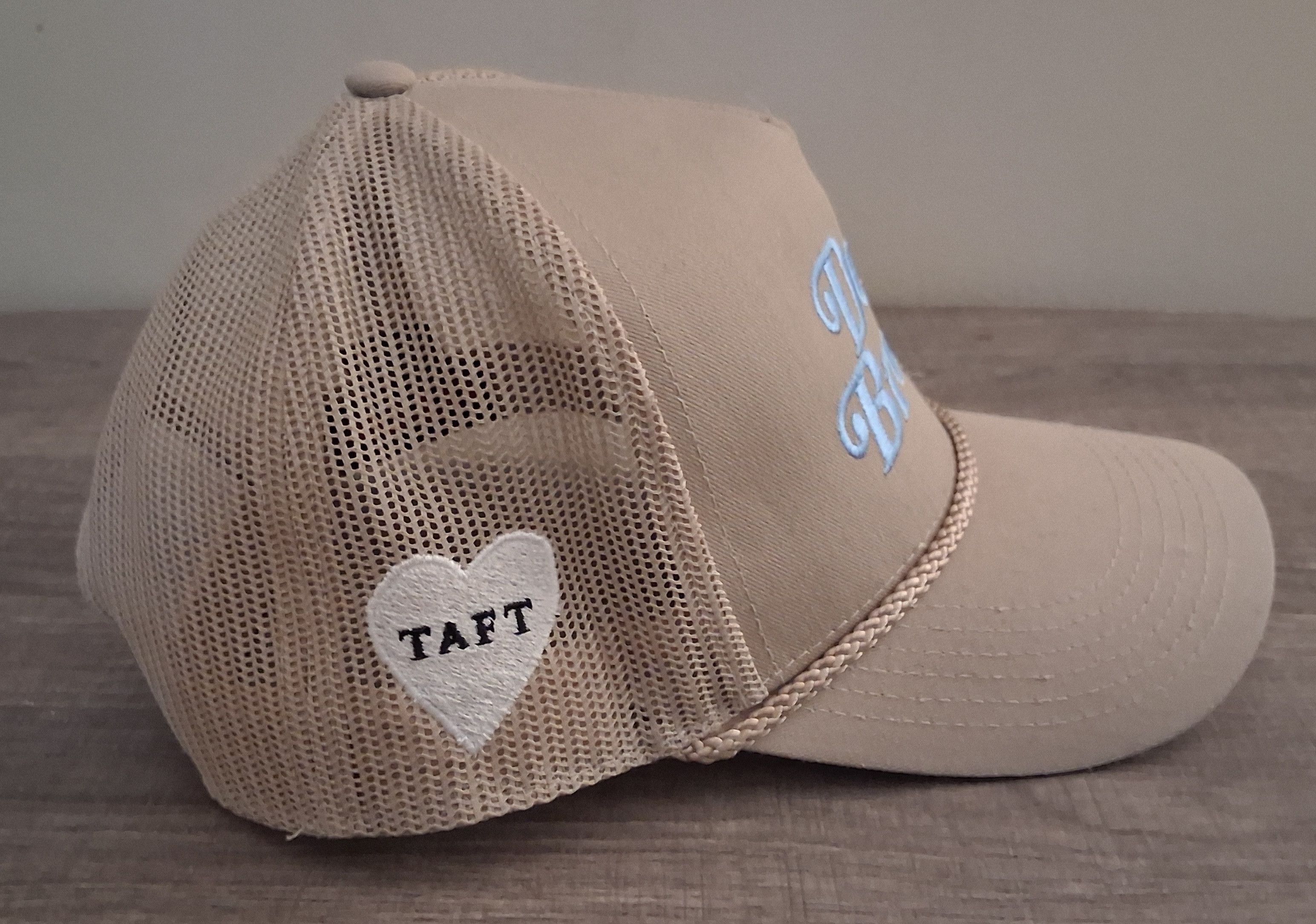 TAFT TAFT "DEEP BREATHS" Beige Trucker Hat Size ONE SIZE - 2 Thumbnail